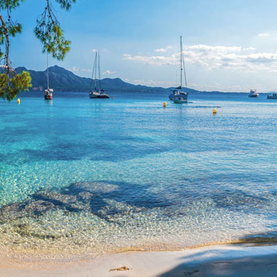 A scenic view of Palma de Mallorca, a popular travel destination in the Balearic Islands, Spain